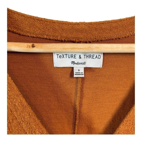 Madewell Texture & Thread Wrap Top - Picture 4 of 8